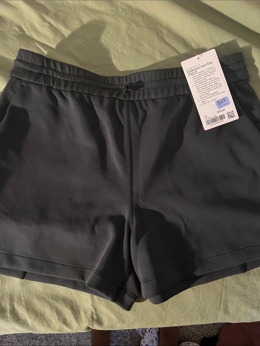 lululemon athletica Black Athletic Shorts